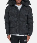 Nvlty Concrete Puffer Jacket Black (1)