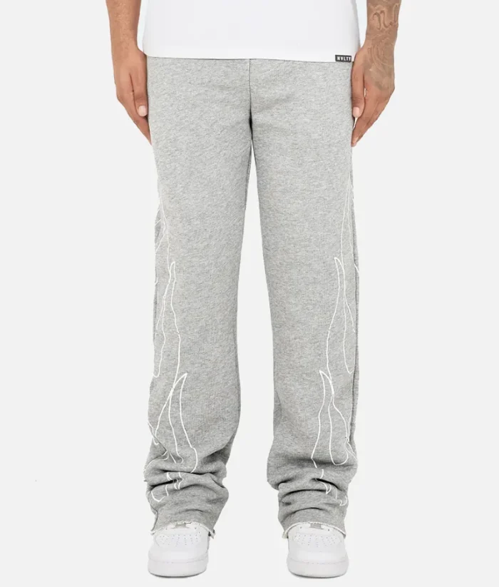 Nvlty Vintage Flame Tracksuit Grey